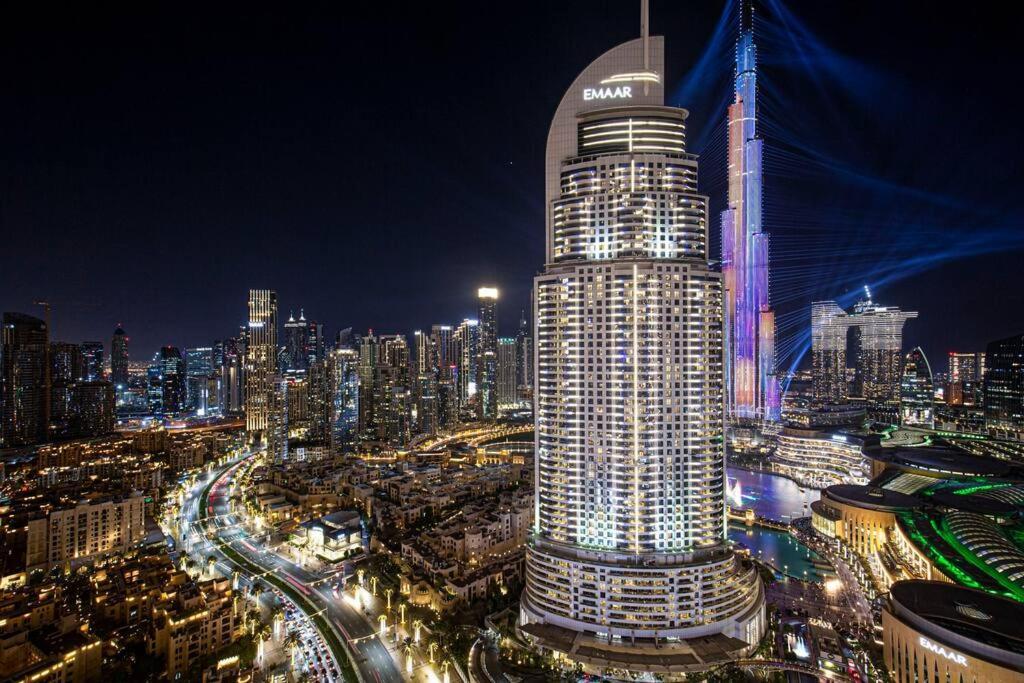 迪拜Magnificent Brand New Lux 3Br Burj & Fountain View公寓 外观 照片