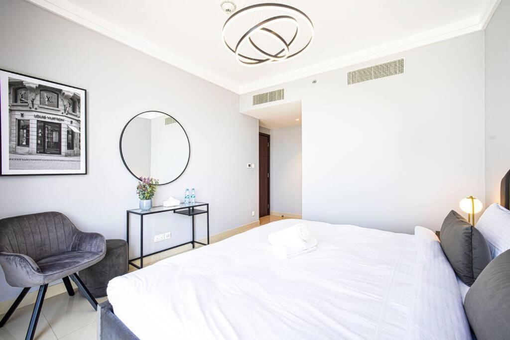 迪拜Magnificent Brand New Lux 3Br Burj & Fountain View公寓 外观 照片